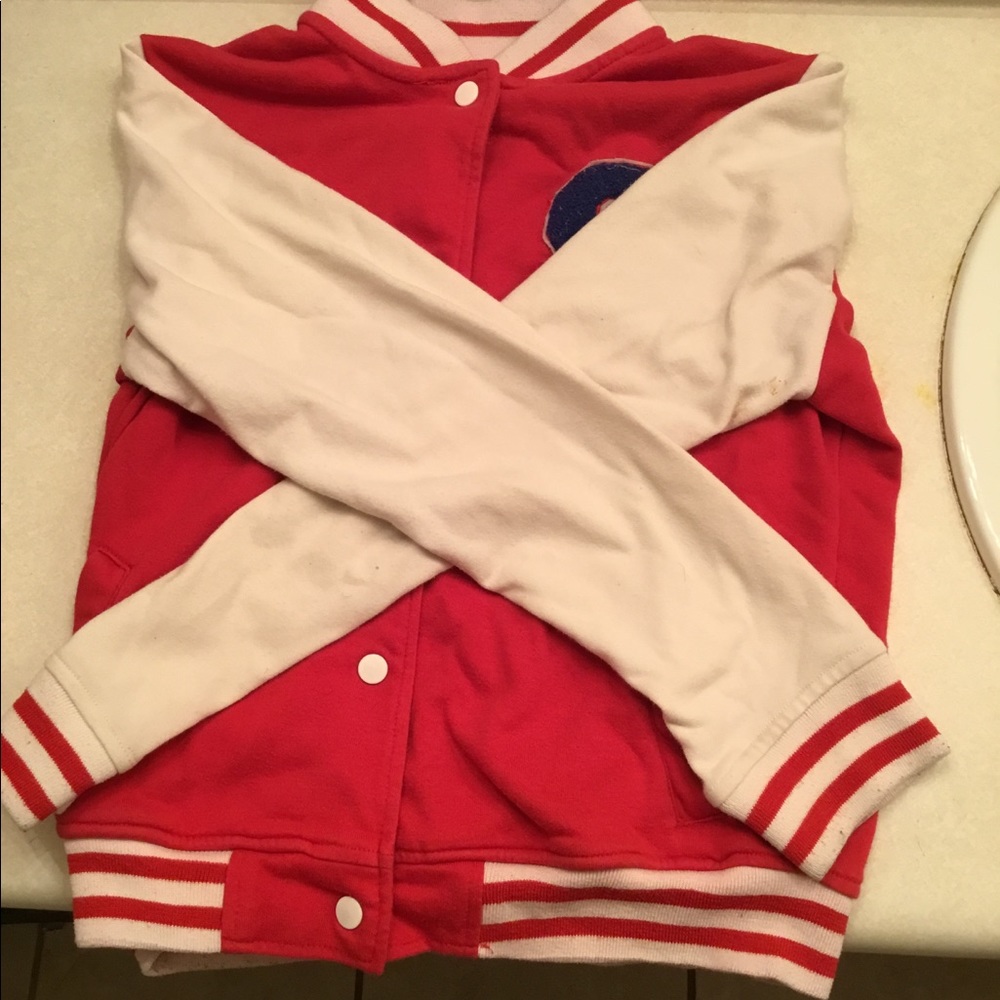 Southpole Red Letterman’s Jacket